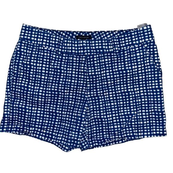 Tommy Hilfiger blue & white check shorts 8 - Picture 1 of 4